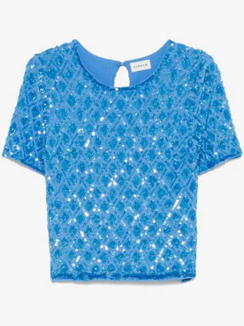 P.A.R.O.S.H. t-shirt brodé de sequins