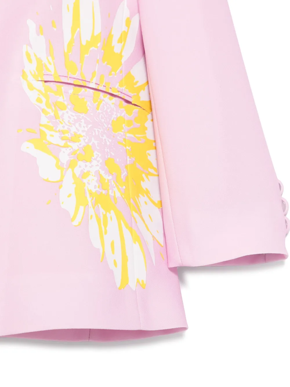 MSGM Kids Blazer met bloemenprint Roze