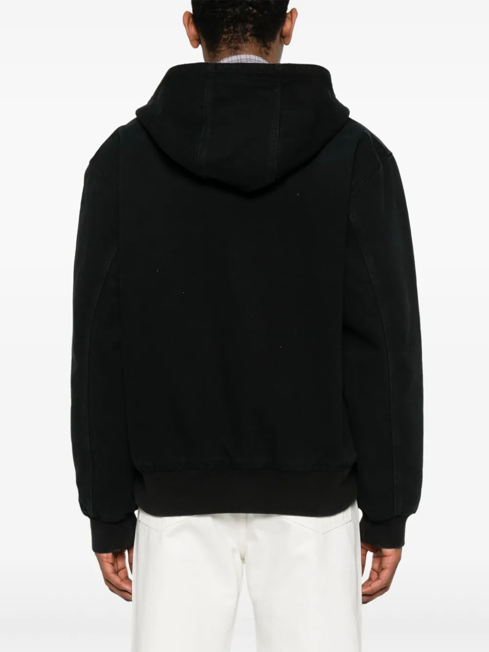 Carhartt WIP Jack met logopatch Zwart