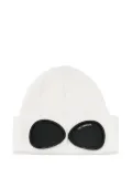 C.P. Company Kids Goggles-detailed beanie - White