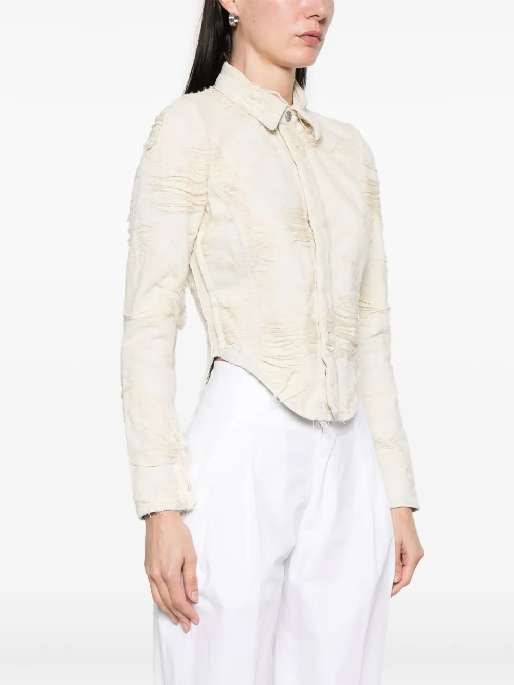 Diesel Shirt De-madeline-fsg White In Neutrals