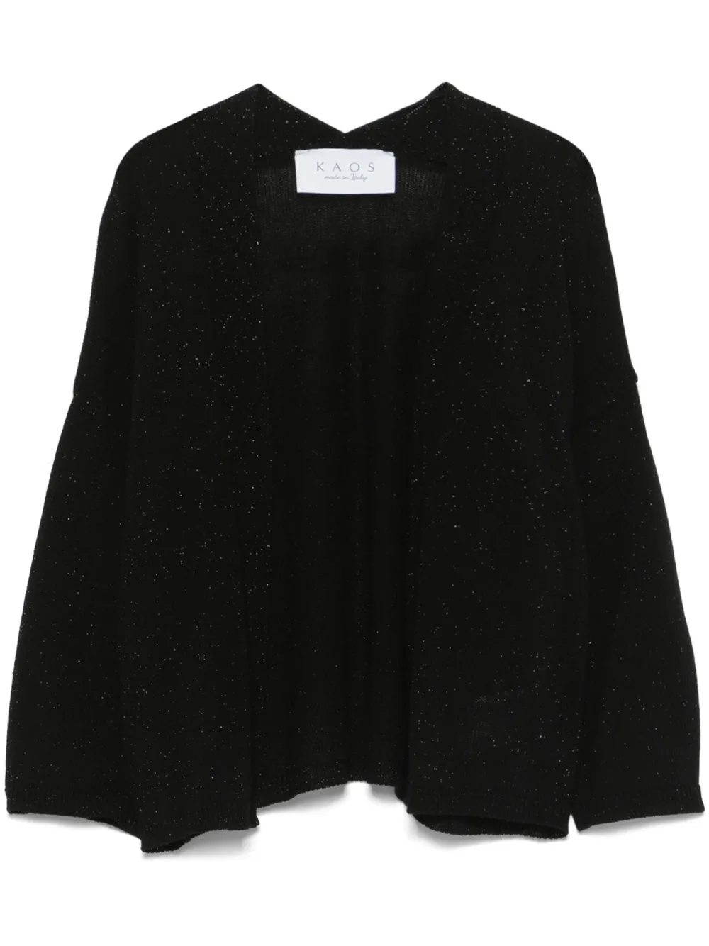 lurex-detailed cardigan