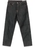 EVISU Daicock-brocade jeans - Blue