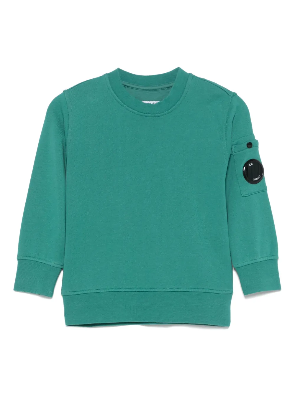 C.P. Company Kids コットン スウェットシャツ - グリーン C.P. Company Kids コットン スウェットシャツ - グリーン