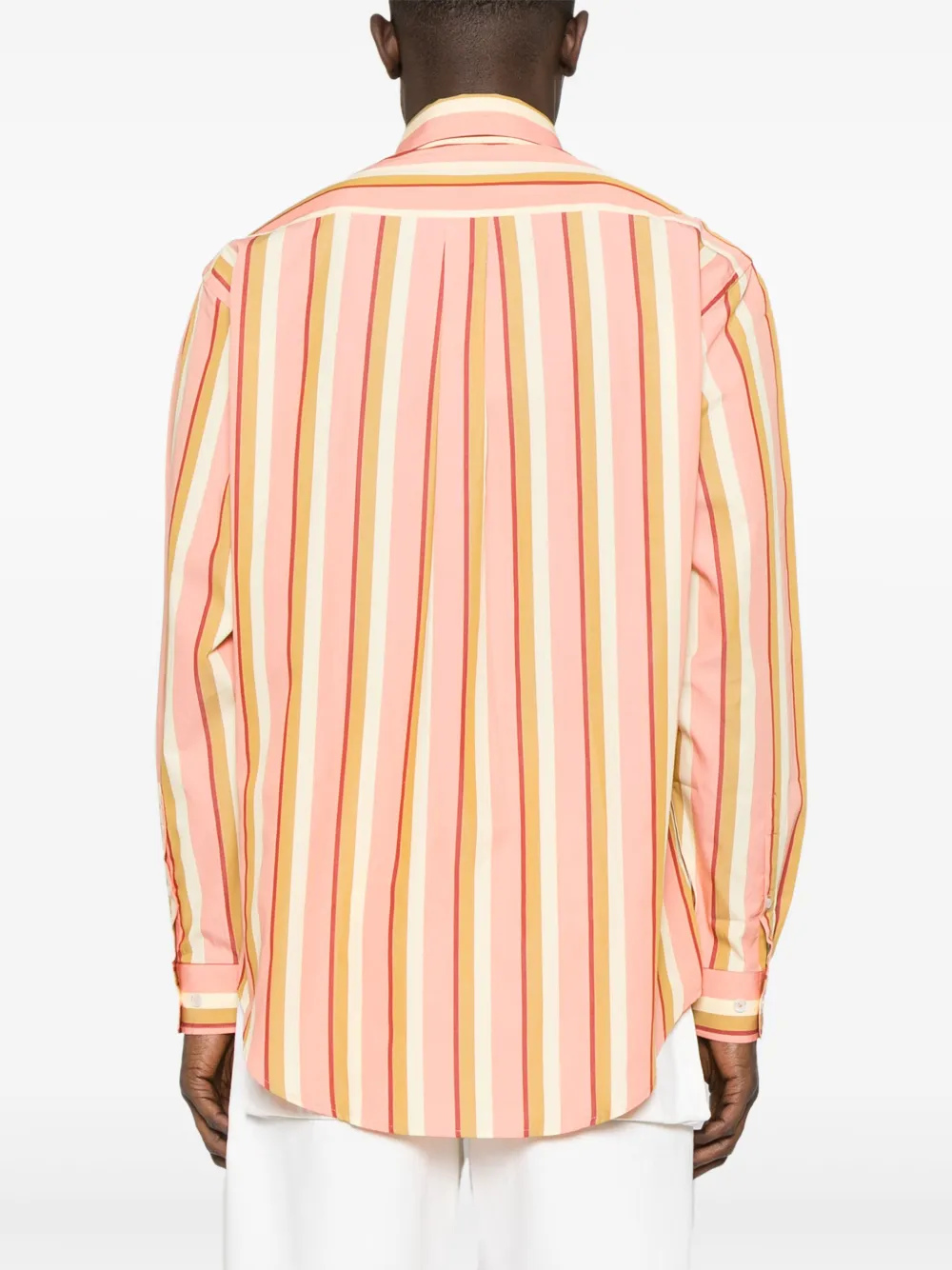 Drôle De Monsieur La Chemise Rayée overhemd Roze