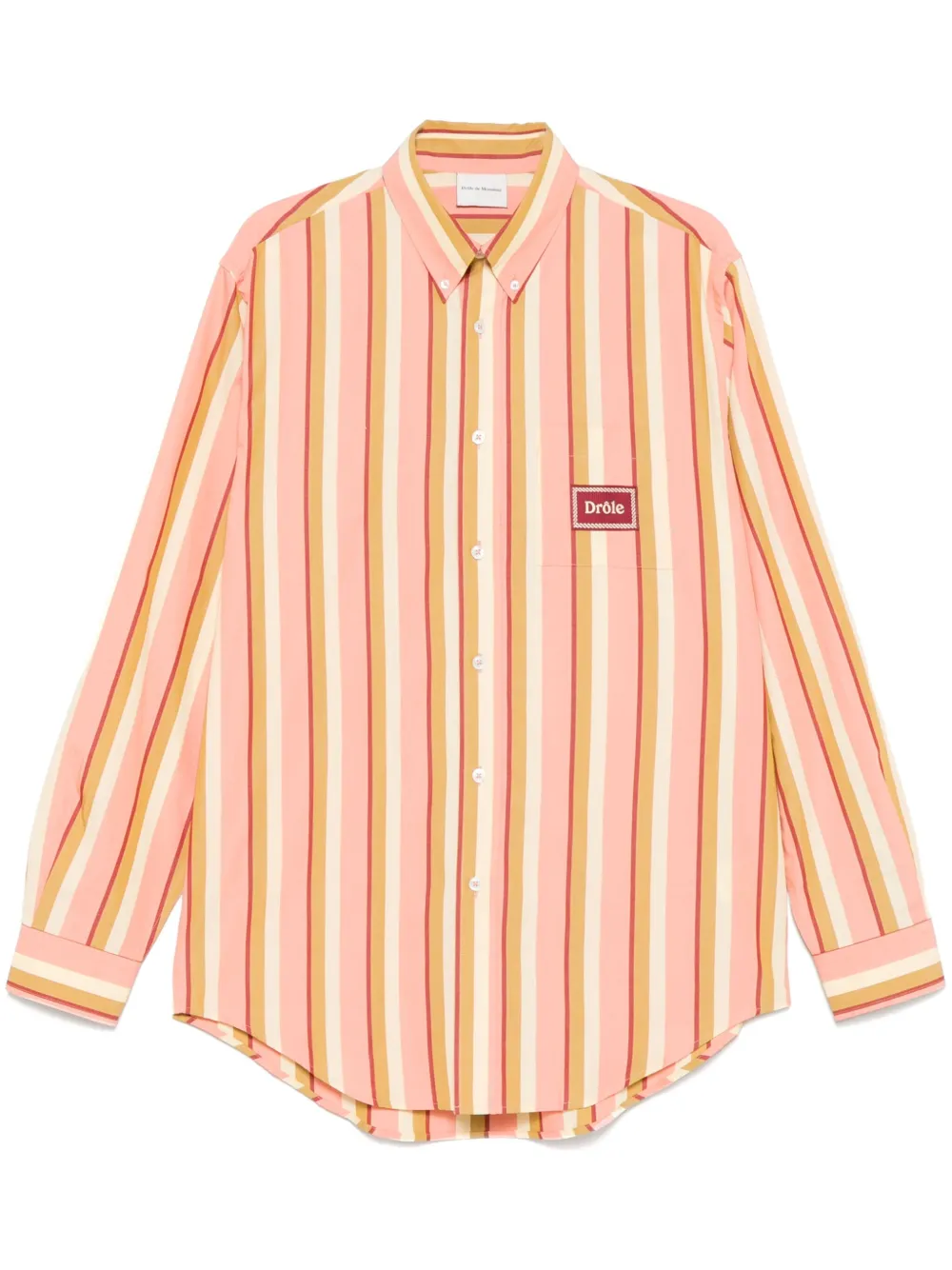Drôle De Monsieur La Chemise Rayée シャツ - ピンク Drôle De Monsieur La Chemise Rayée シャツ - ピンク