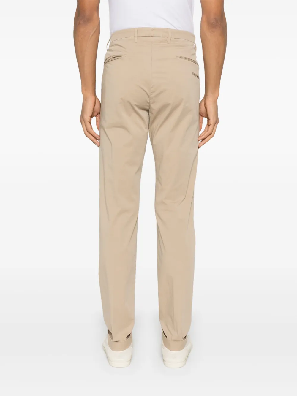 Briglia 1949 Broek met toelopende pijpen Beige