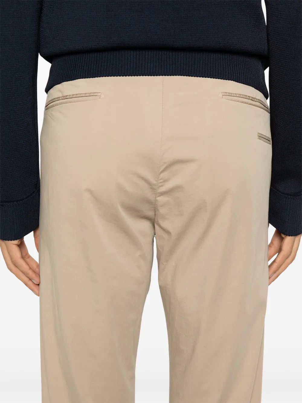 Briglia 1949 Broek met toelopende pijpen Beige
