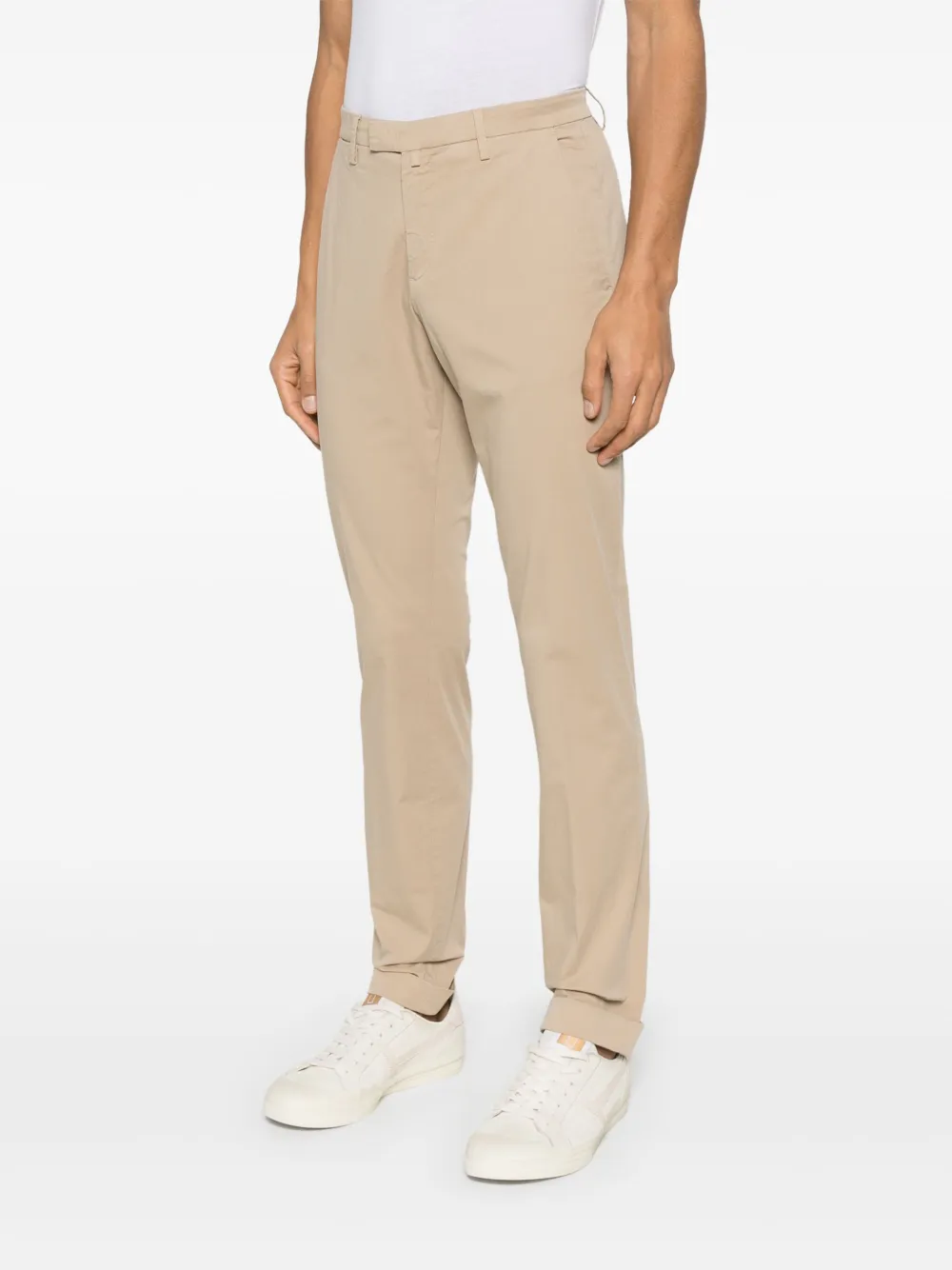 Briglia 1949 Broek met toelopende pijpen Beige