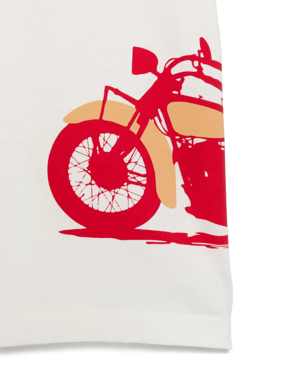 Il Gufo T-shirt met print Wit