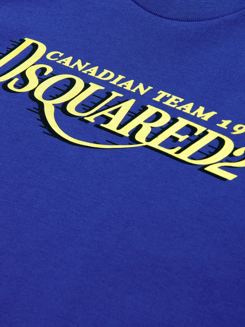 DSQUARED2 KIDS T-shirt met logoprint Blauw