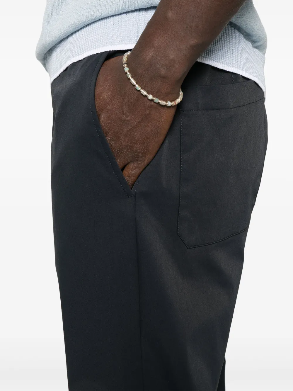 Herno Straight broek Blauw