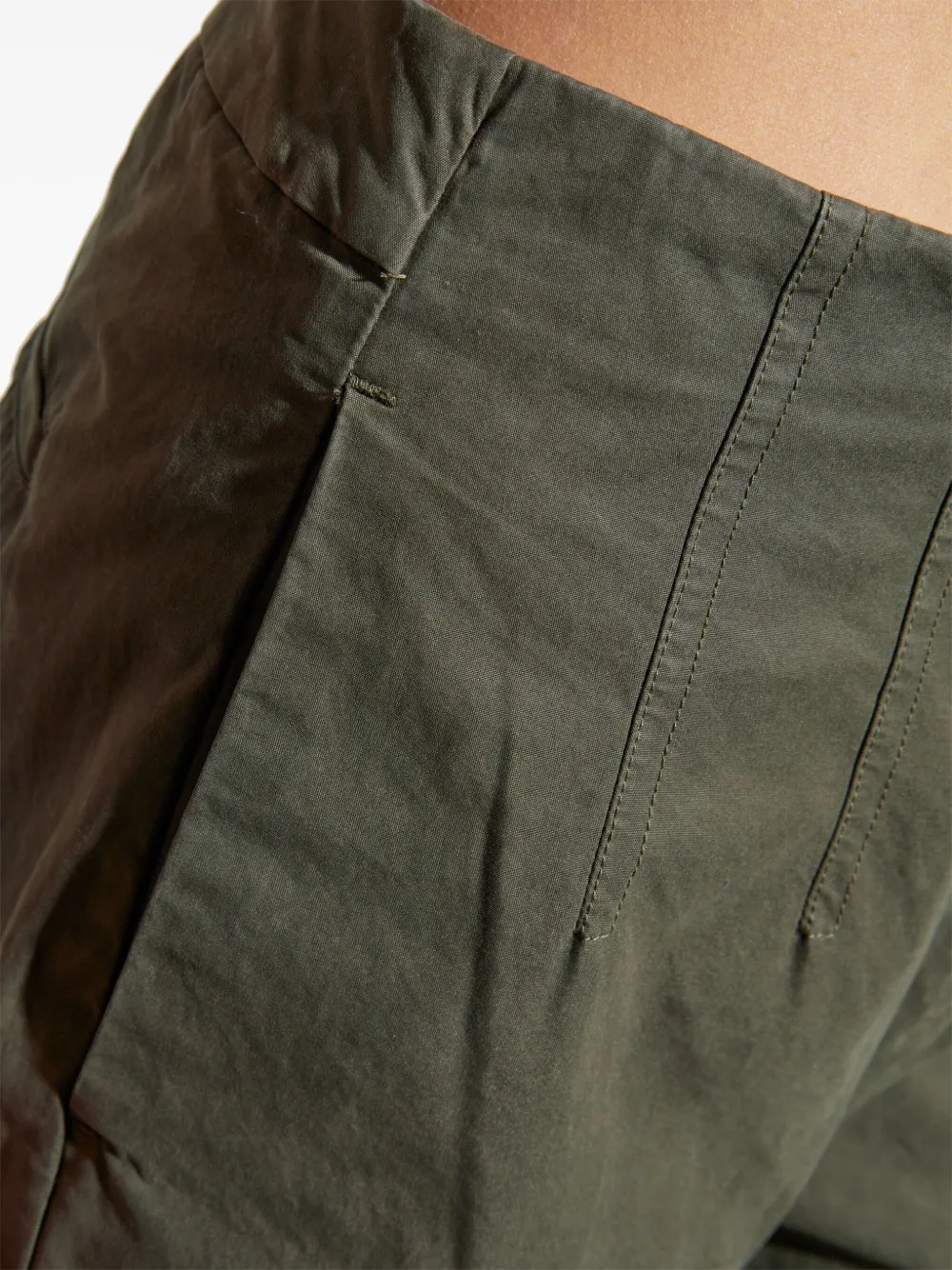 rag & bone Broek met wijde pijpen Groen