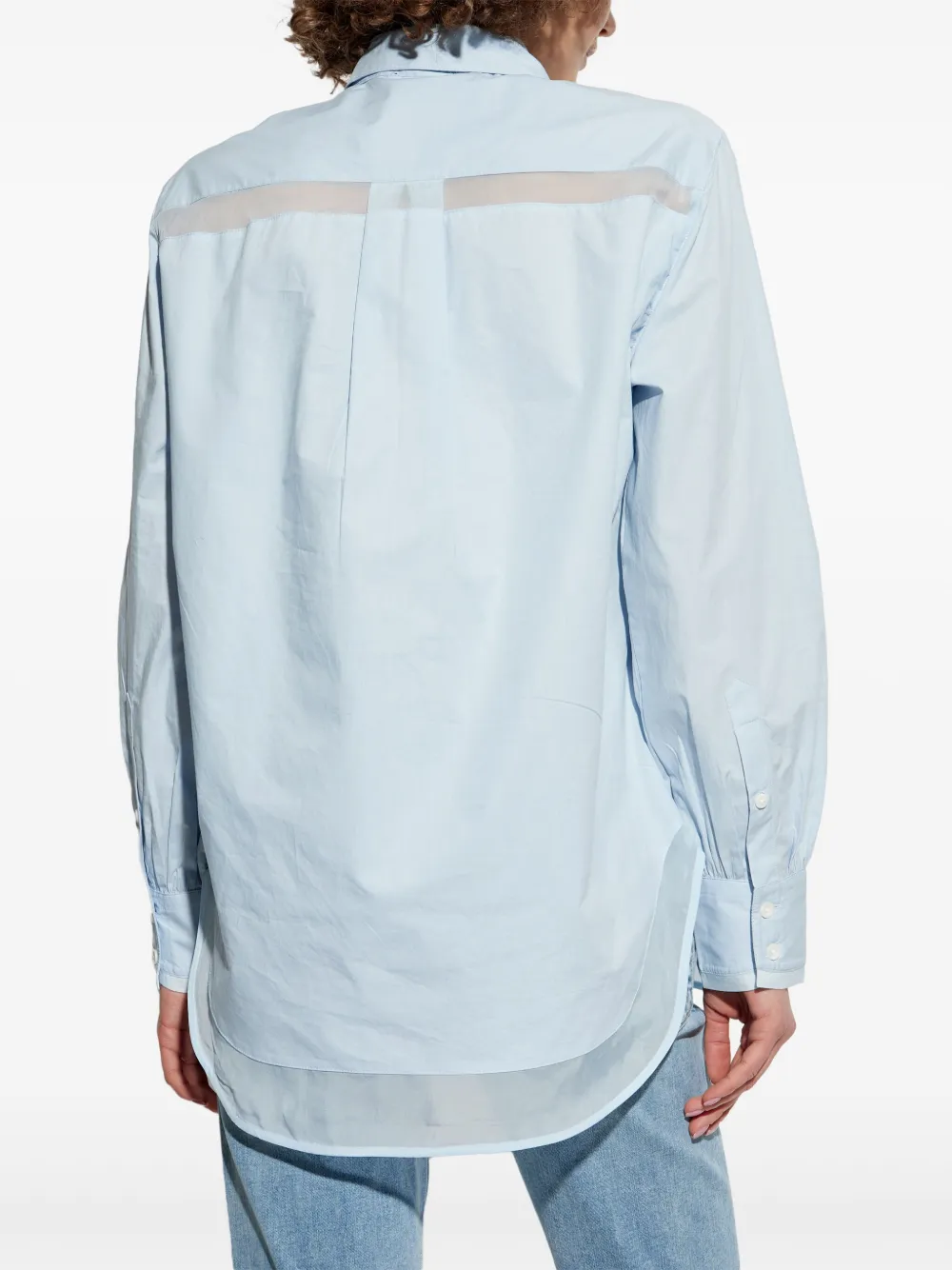 rag & bone Gelaagd T-shirt Blauw