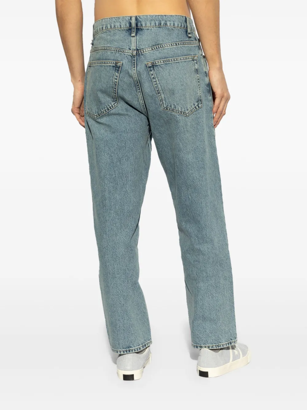rag & bone Straight jeans Blauw