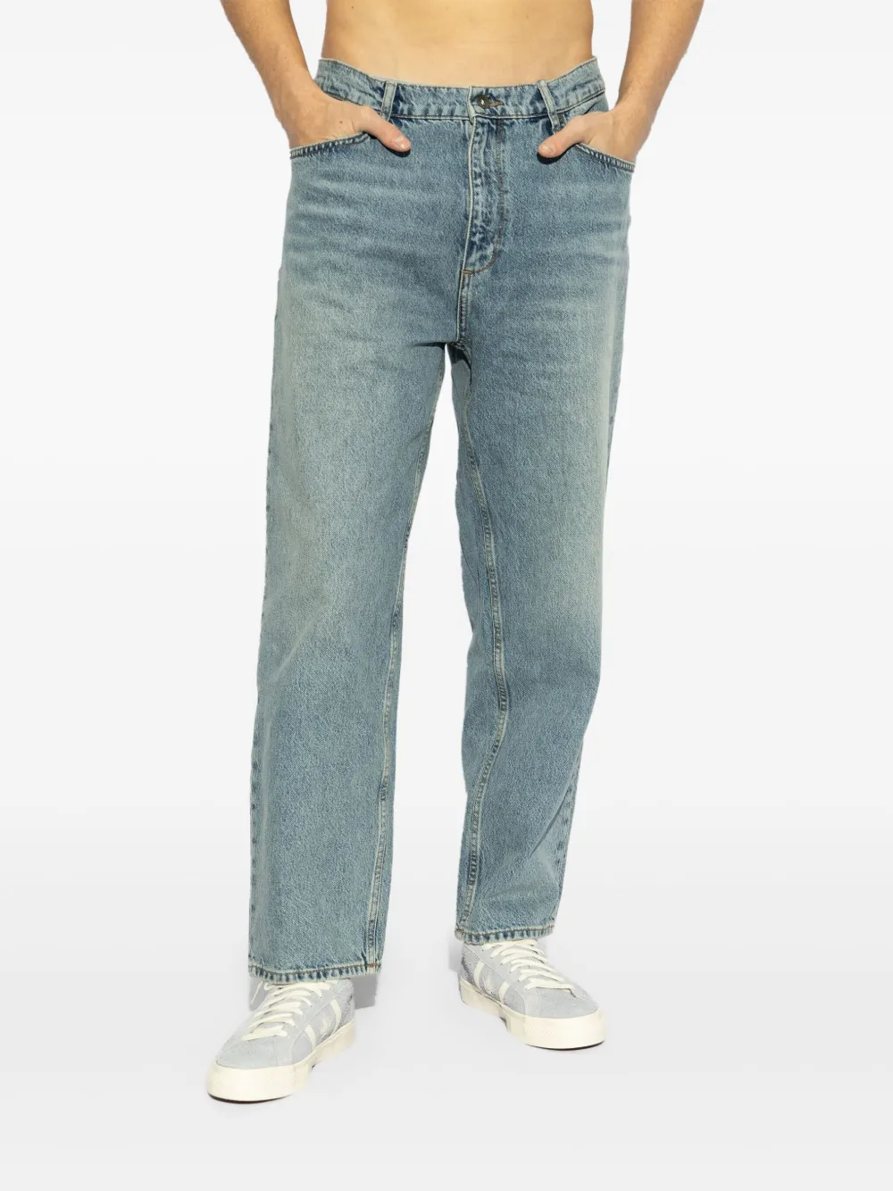 rag & bone Straight jeans Blauw