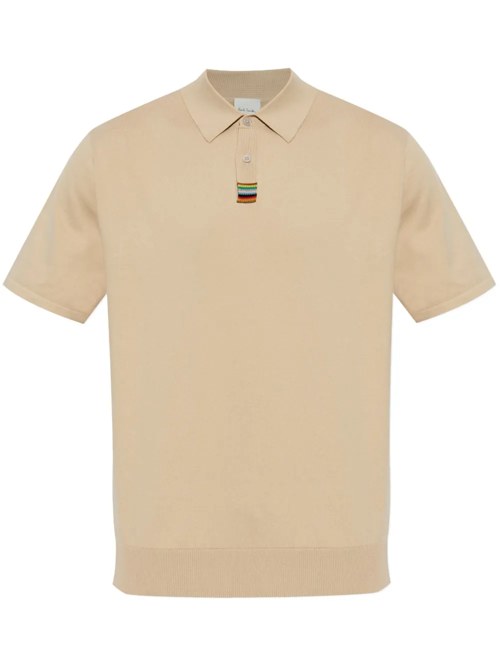 Paul Smith Signature Stripe poloshirt Beige