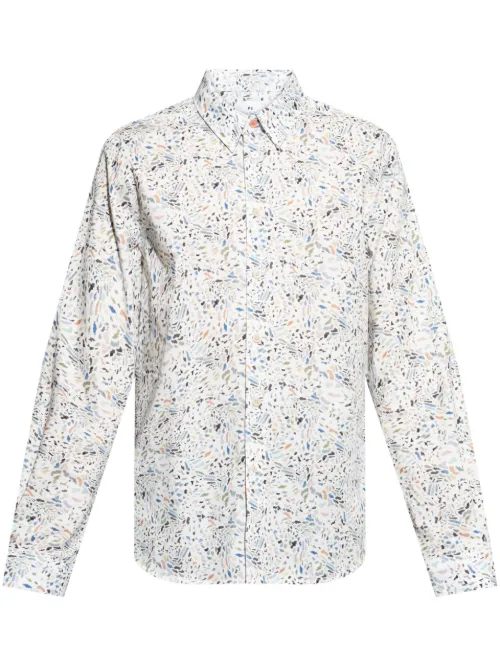 Chemise à imprimé abstrait - PS Paul Smith - Modalova