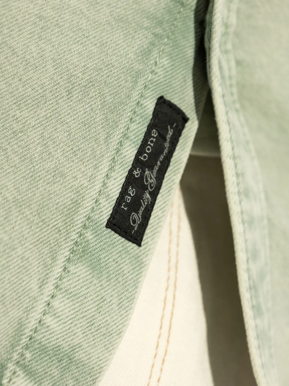 rag & bone Denim overhemd Grijs