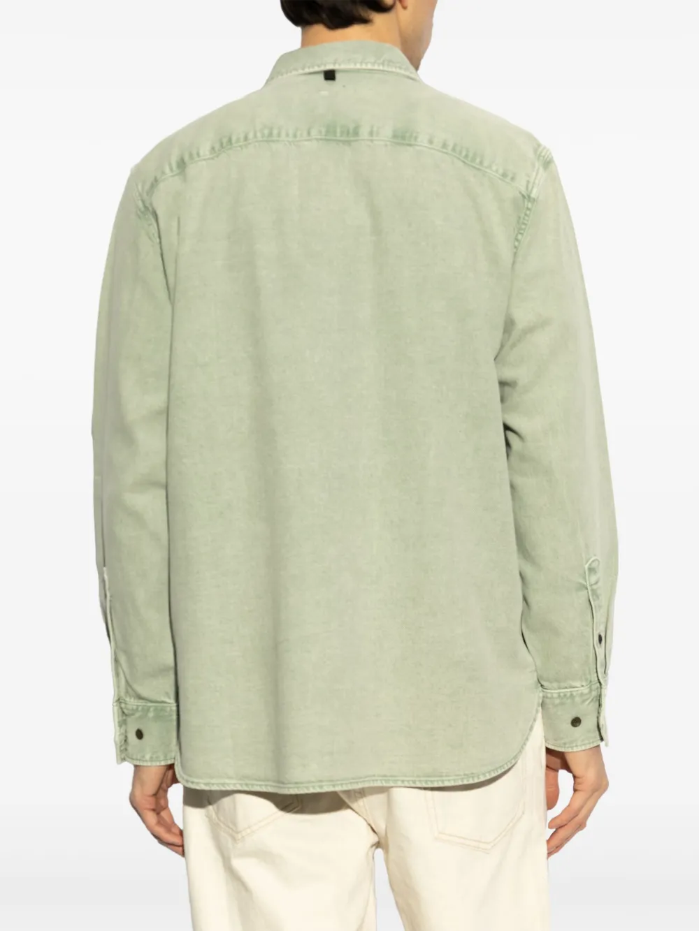 rag & bone Denim overhemd Grijs