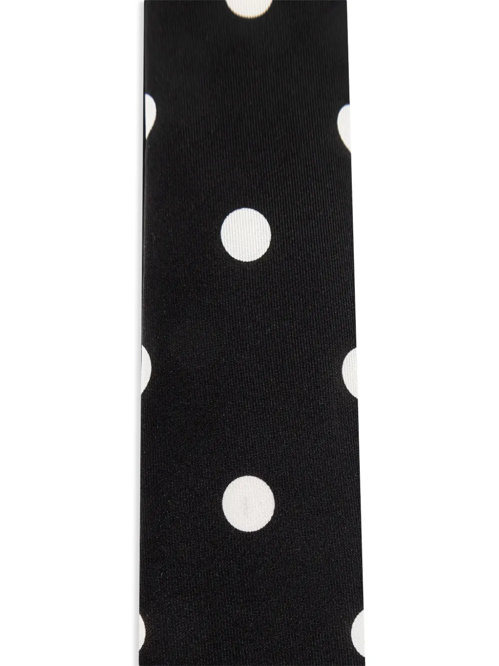 Moschino silk tie - Zwart