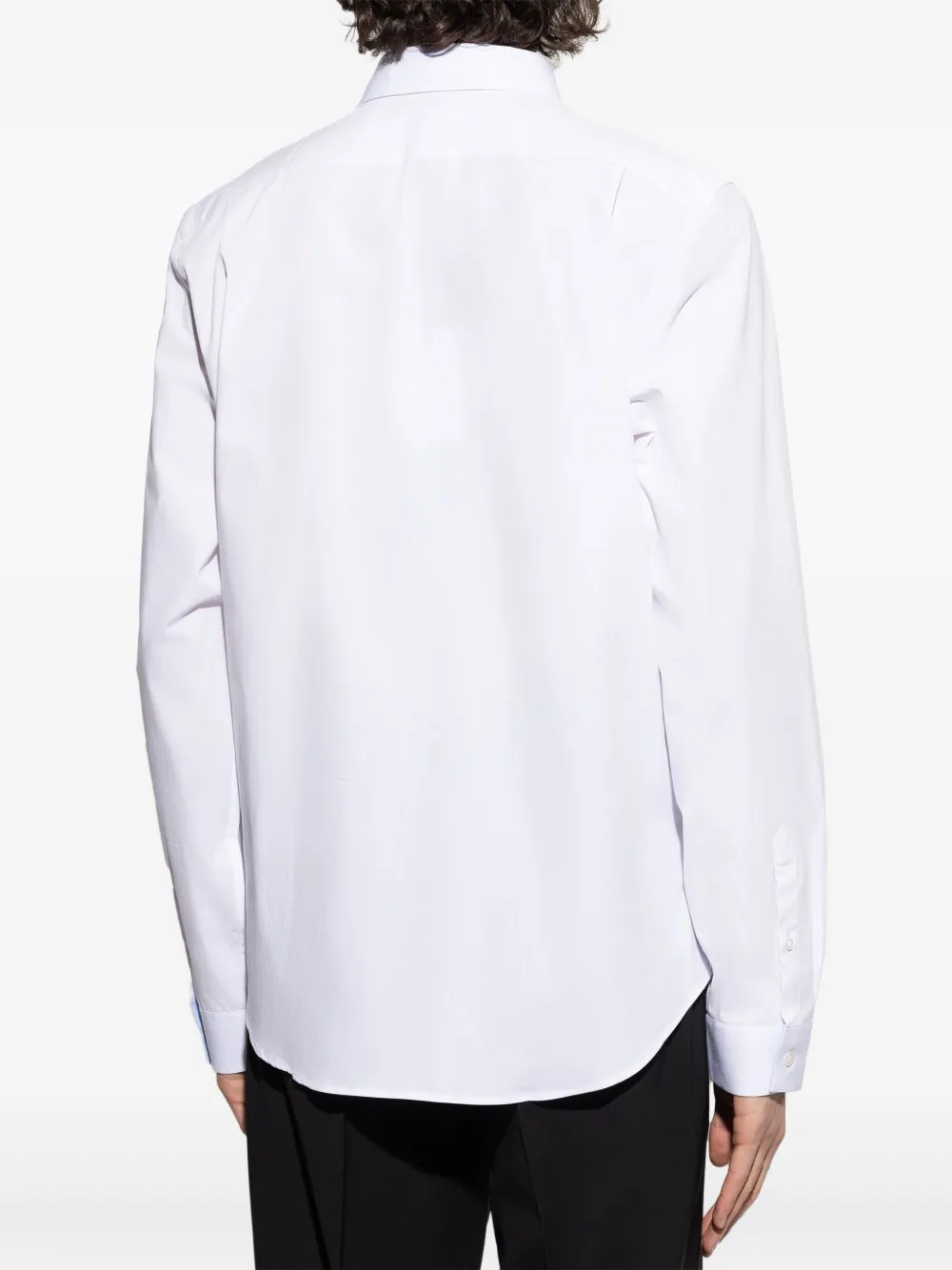 PS Paul Smith Overhemd van stretch katoen Wit
