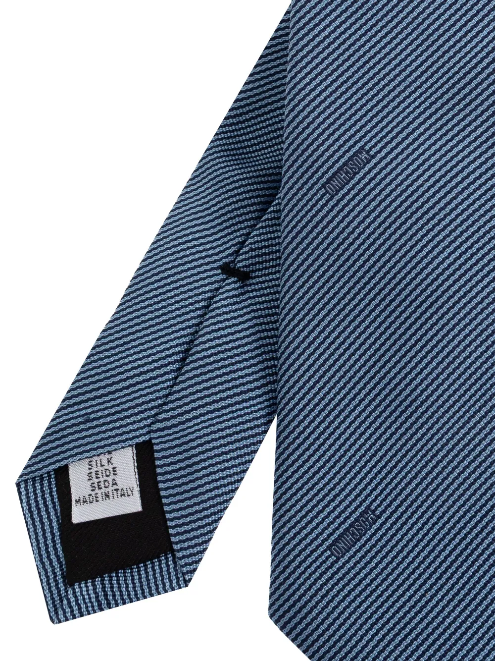 Moschino silk tie - Blauw