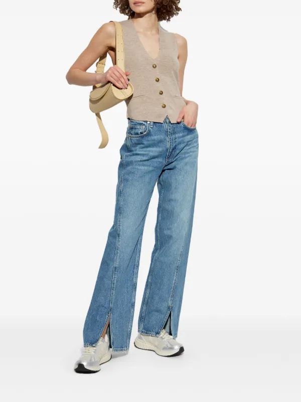 デニム・ジーパン Rag & Bone Blue Shea Jeans Navy blue Jeans The Shea Rag & Bone - Vitkac Canada