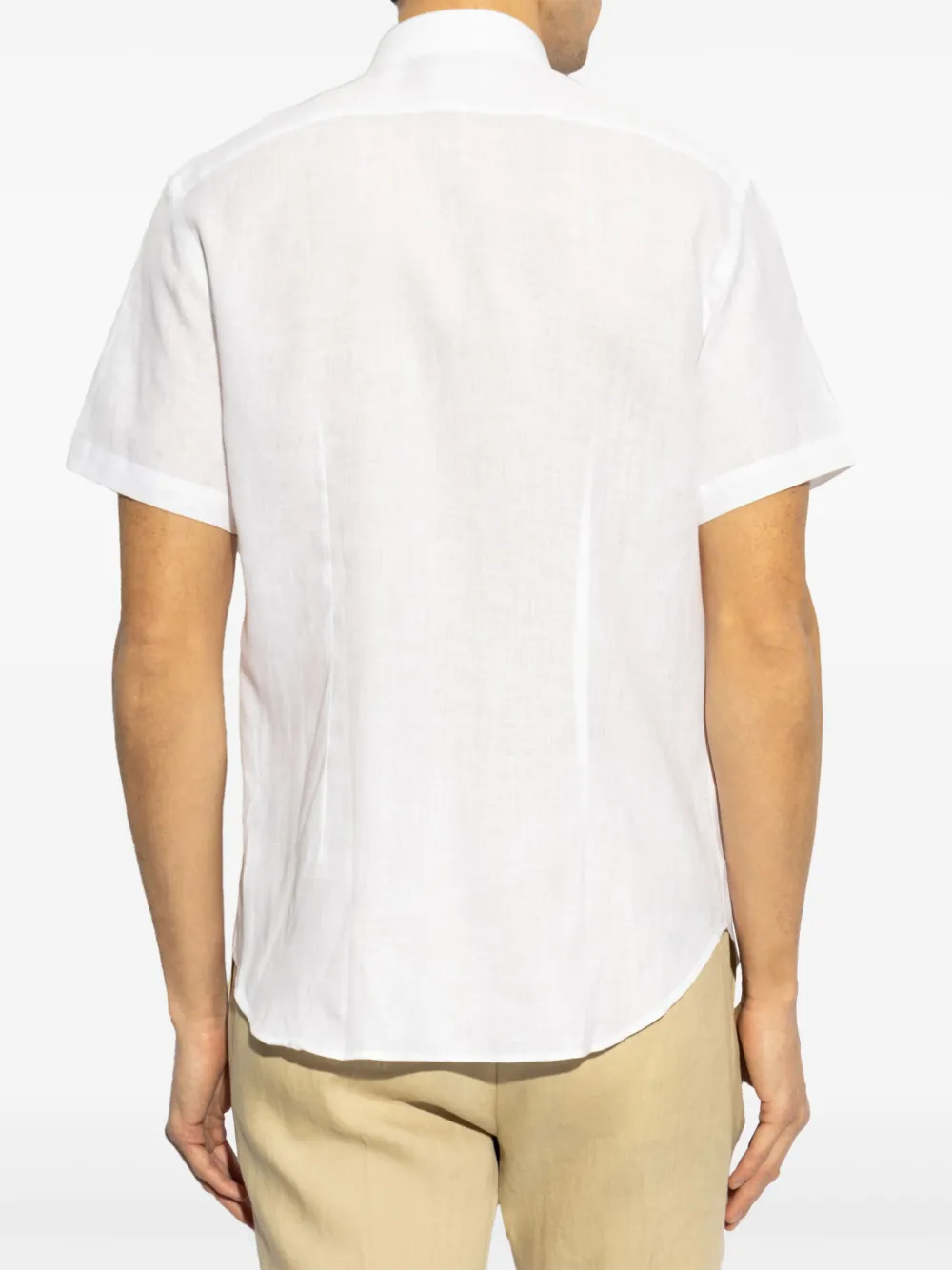 Paul Smith Linnen overhemd Wit