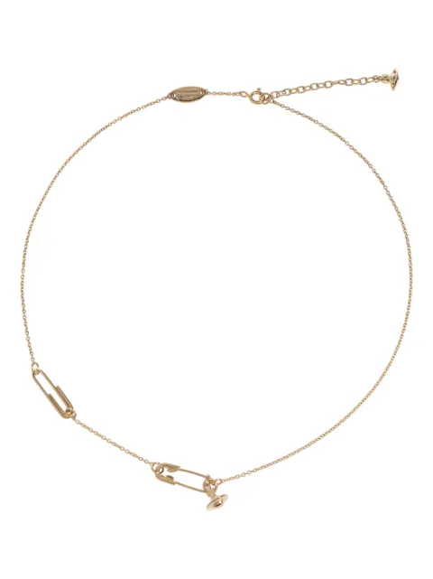 Vivienne Westwood safety-pin necklace 