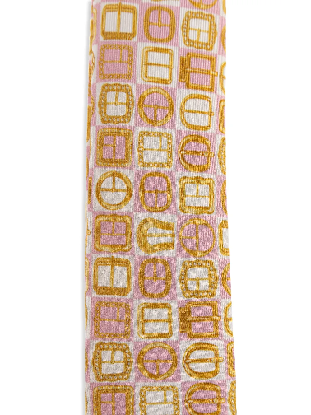 Moschino silk tie - Roze