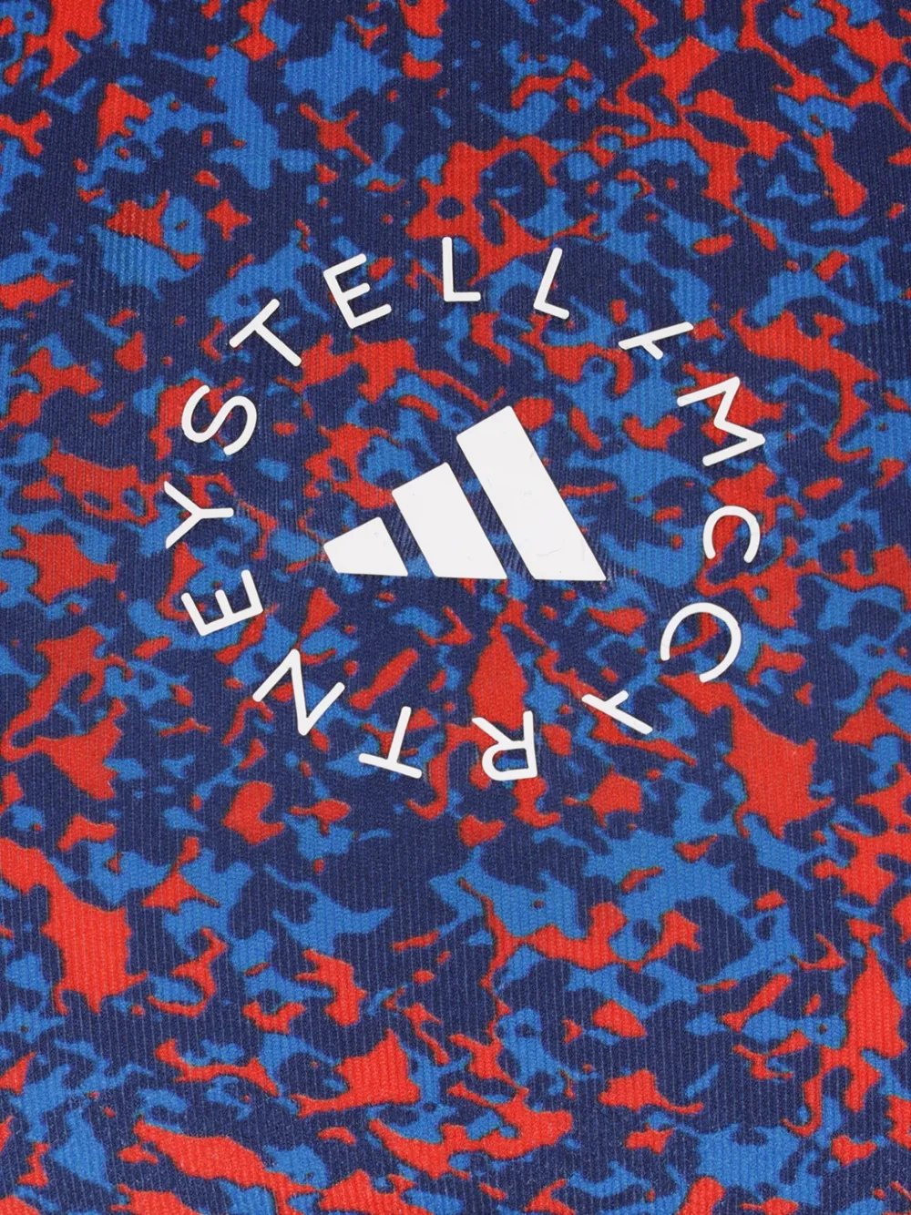 adidas by Stella McCartney Top met logoprint Blauw