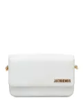 Jacquemus Pre-Owned 2021-2024 Calfskin Le Carinu shoulder bag - White