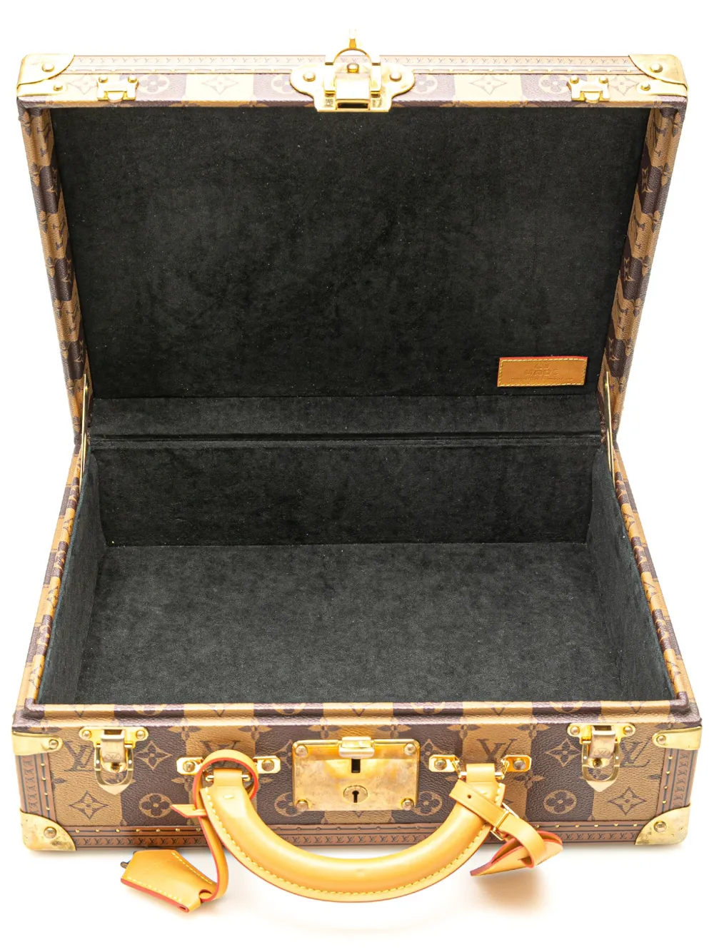 Pre-owned Louis Vuitton 2000-2024 Monogram Nigo Cotteville 40 Travel Bag In Brown