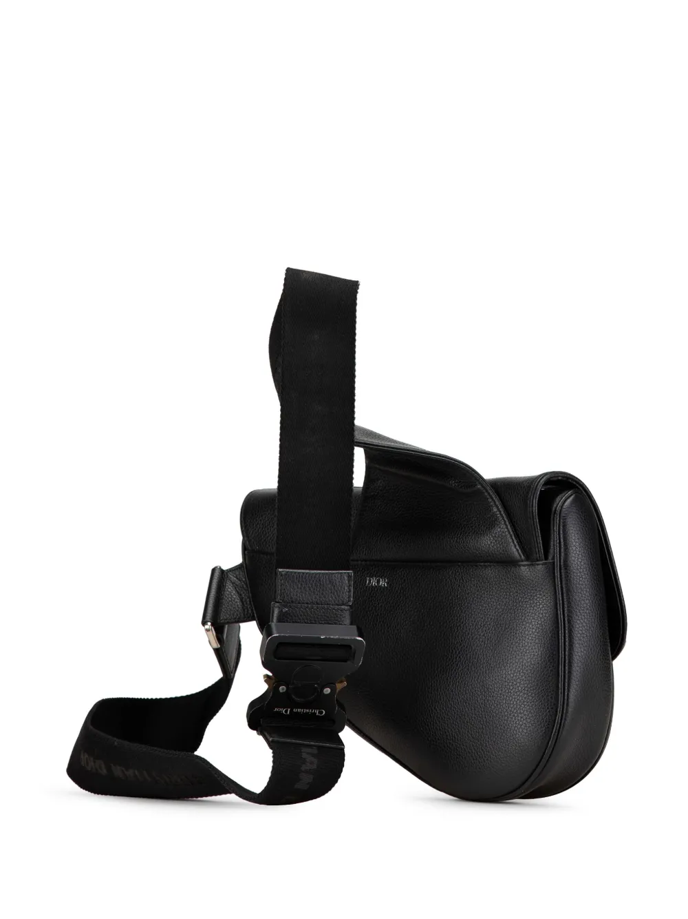 Christian Dior Pre-Owned 2019 leren saddle crossbodytas - BLACK