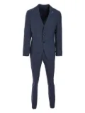 Tombolini single-breasted suit - Blue