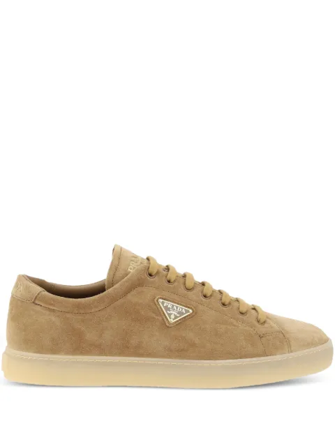 Prada leather sneakers 