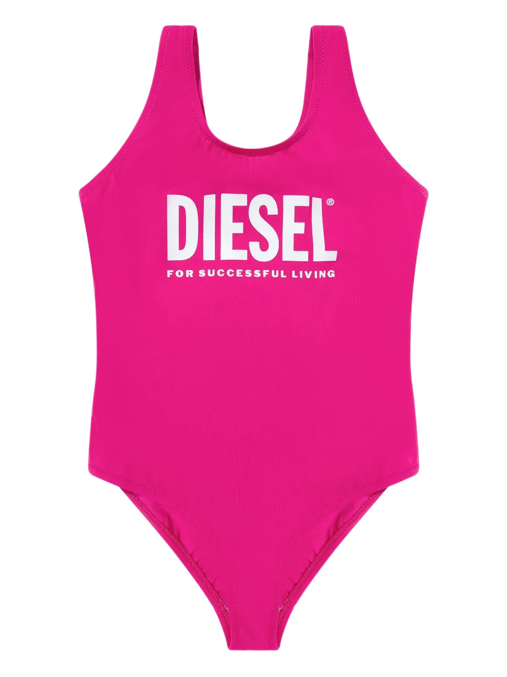 Diesel Kids Badpak met logoprint Roze