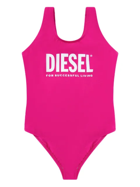 Diesel Kids logo-print swimsuit 