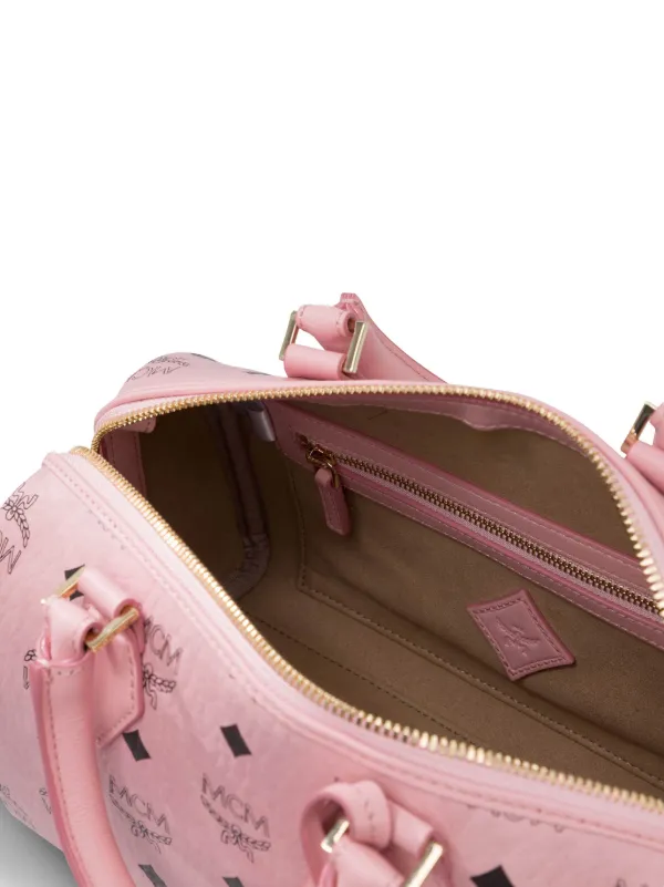 MCMレディーストートバッグ MCM レザー トートバッグ | ピンク | FARFETCH JP