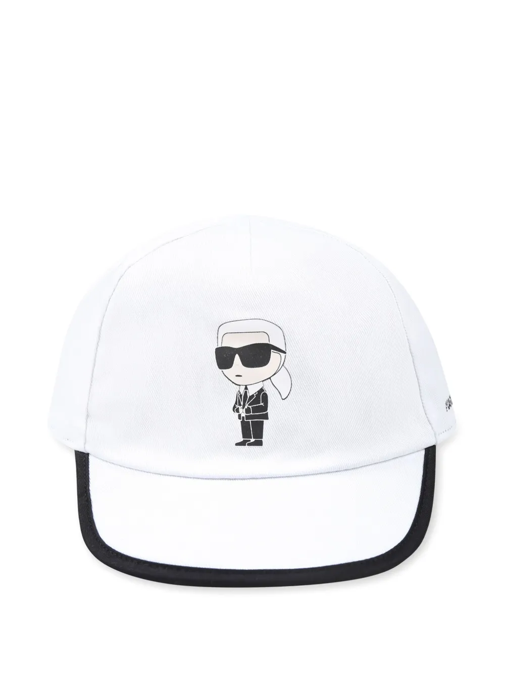 Karl Lagerfeld Kids Katoenen pet Wit