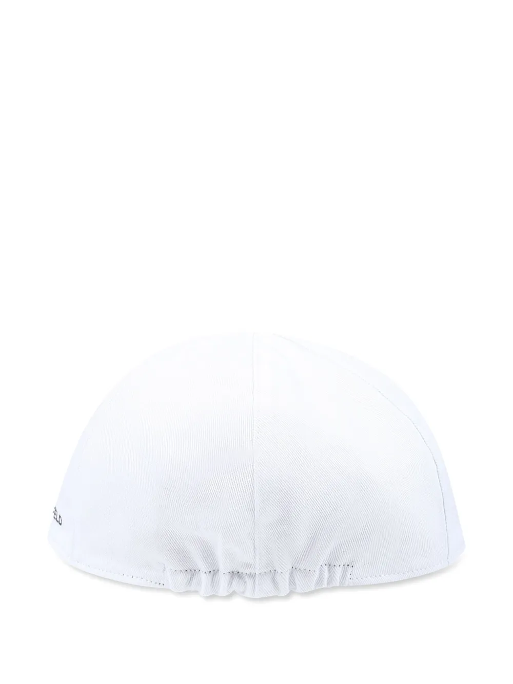 Karl Lagerfeld Kids cotton cap - Wit