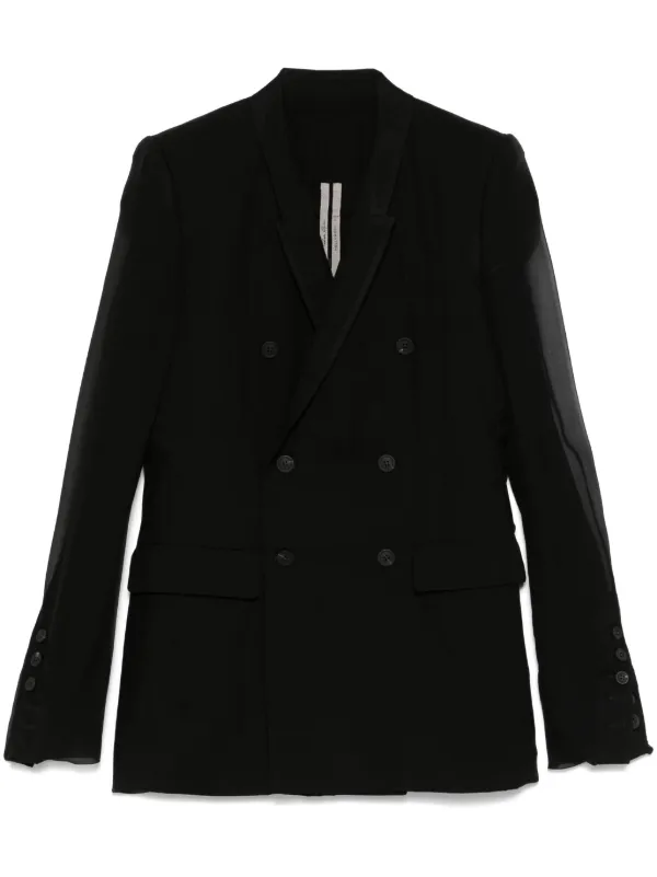 【送料&関税込】Rick Owens Jmf Jacket Rick Owens JMF ジャケット | ブラック | FARFETCH JP