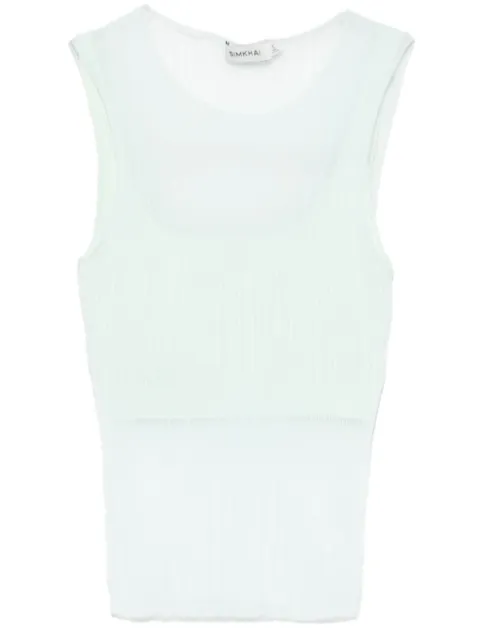 Simkhai Oakley Plisse top