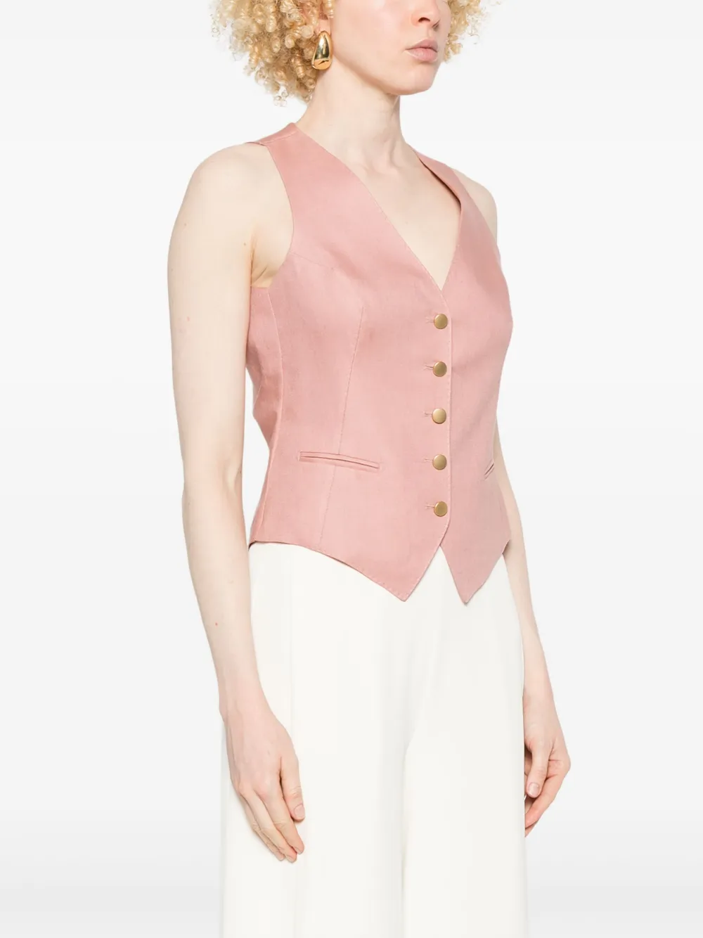 Tagliatore Gaelle gilet Roze
