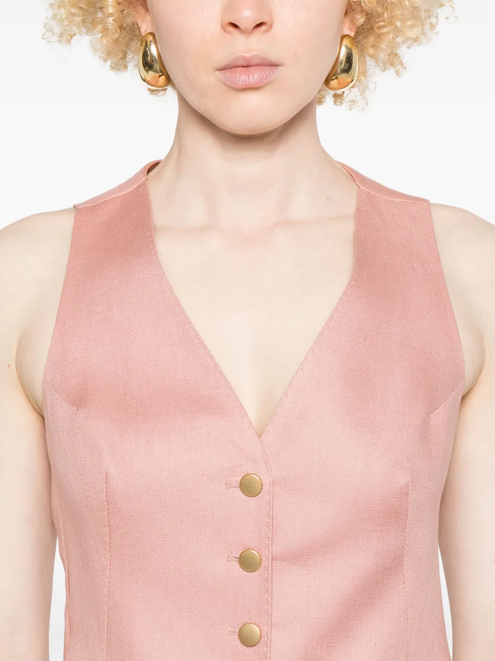 Tagliatore Gaelle gilet Roze