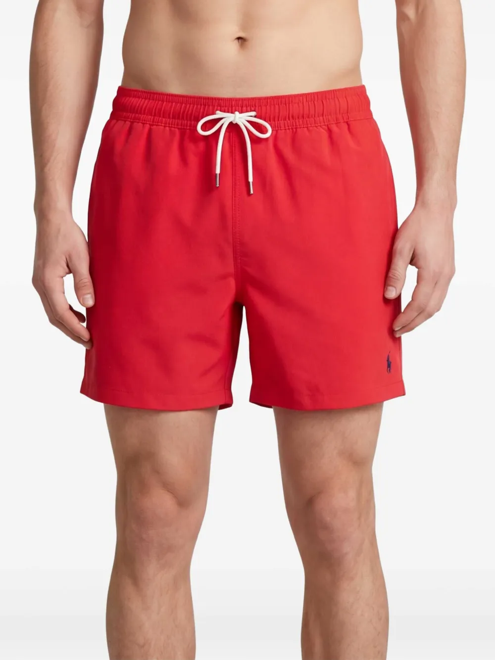 Polo Ralph Lauren Zwembroek met geborduurd logo Rood