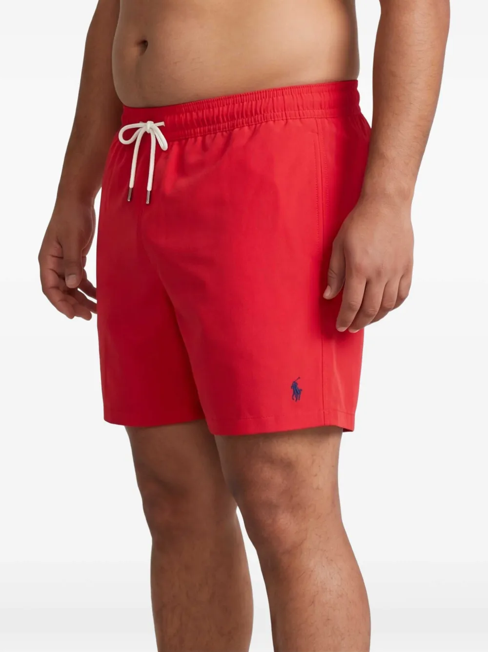 Polo Ralph Lauren Zwembroek met geborduurd logo Rood