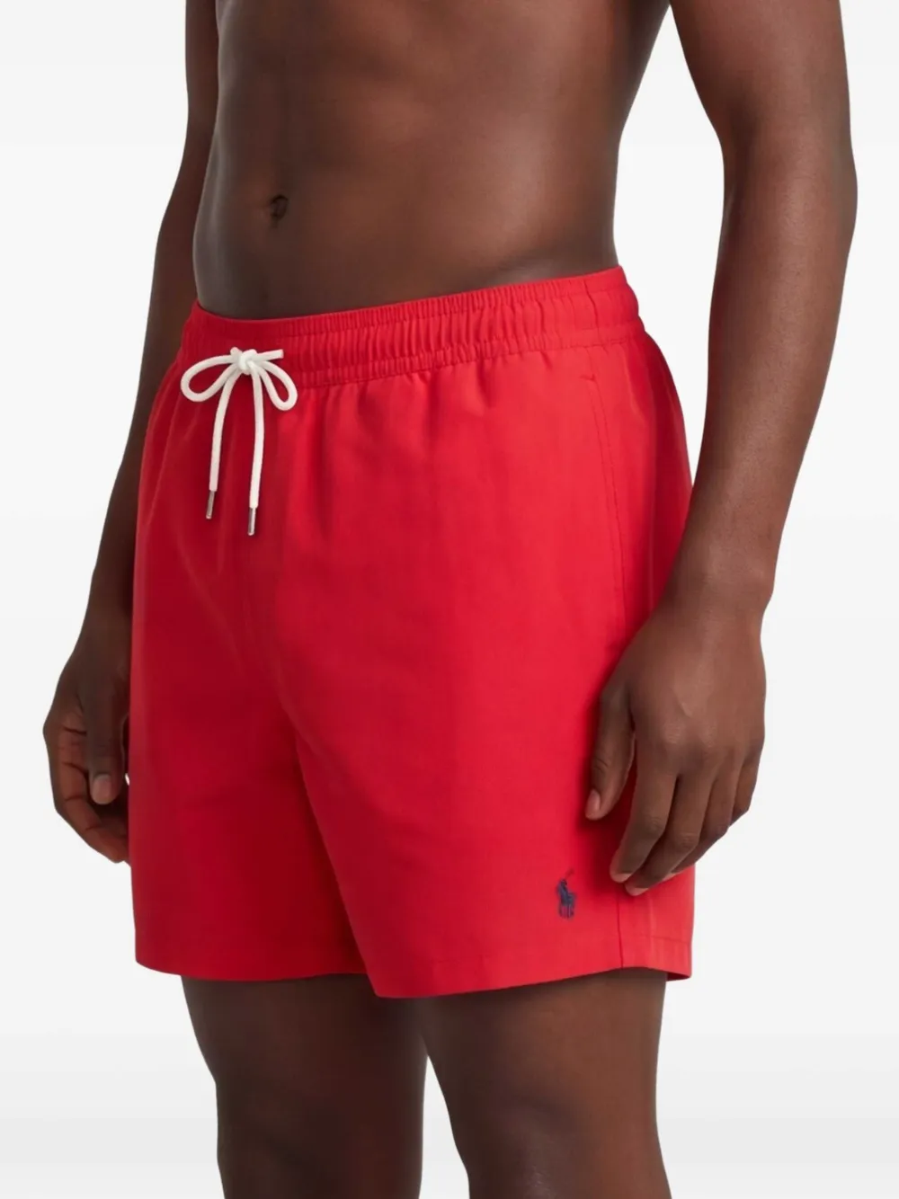 Polo Ralph Lauren Zwembroek met geborduurd logo Rood