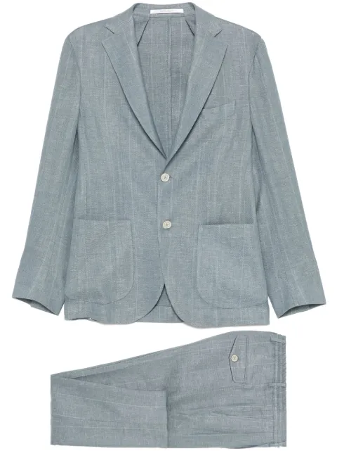 Eleventy mélange-effect suit